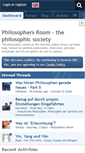 Mobile Screenshot of philosophie-raum.de